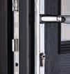 Glazing Units Apeer70 doors have triple glazed units as standard.