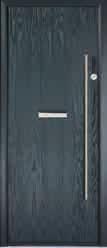Door: APTS30 Glass: RG34 Abstract Door: APTS28 Glass: RG20 Tahoe Purple *Letterbox not available on