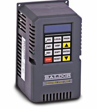 Series 15J Mini Inverters Big inverter features do come in small packages! Take a look at Baldor s Series 15J Inverter control.