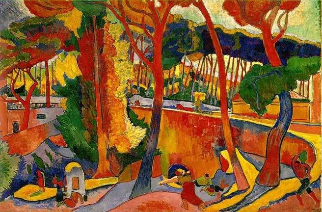 André Derain The Bend in