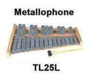 Metallophones PPTL13 Percussion Plus 13 Note Metallophone with two mallets & case $26.