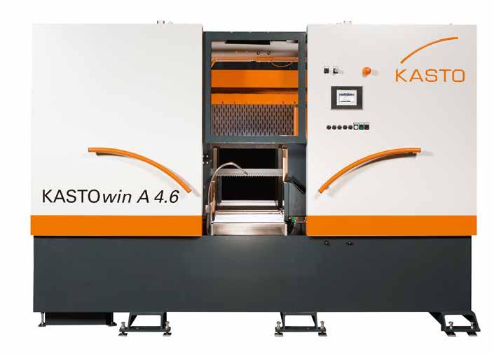 More than unique: the new KASTOwin. The essence of rofitable automated sawing comrises two elements: high cutting erformance and short downtimes.
