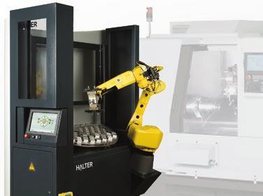 The mission of HALTER CNC Automation is to help metalworking companies become immediately more profitable, even in the production of batches from 10 to 1000 workpieces, by supplying accessible