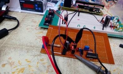 A laboratory prototype board has been built and experimentally tested for the input voltage ranging from (67-78)V. For the specified input variation, a regulated dc output voltage of 148.5.