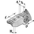 MP 18.1 - MultiLine End Brackets Dimensions in inch Type A D F G H Ø KA/Z 18018 Female end 0.72 1.18 0.75 0.41 0.22 KA/Z 18018 Male end 0.72 1.18 0.75 0.33 0.22 KA/Z 18025 Female end 1.00 1.46 0.75 0.41 0.22 KA/Z 18025 Male end 1.