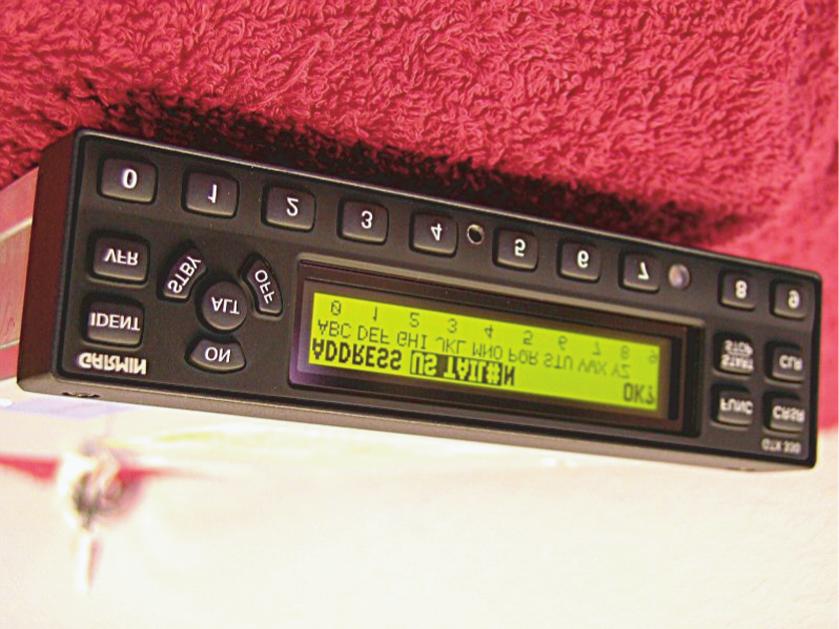 Fig. RN 10.8 Mode S transponder designed for light aircraft use The interrogation is different for the kind of call that is made.