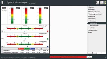 conditions. From the measured values, the software filters and analyzes this information and presented, even to inexperienced operators, in an easy and understandable way.