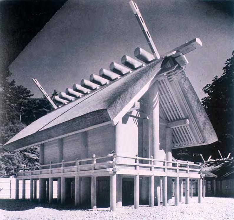Main Hall, Inner Shrine, Ise,