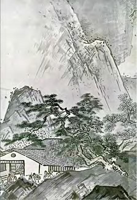 Sesshu, Winter Landscape, Muromachi period, c. 1486.