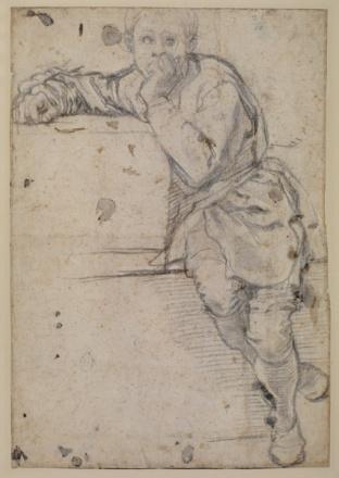 3. Parmigianino (1503 1540) Woman Seated on the Ground, c.