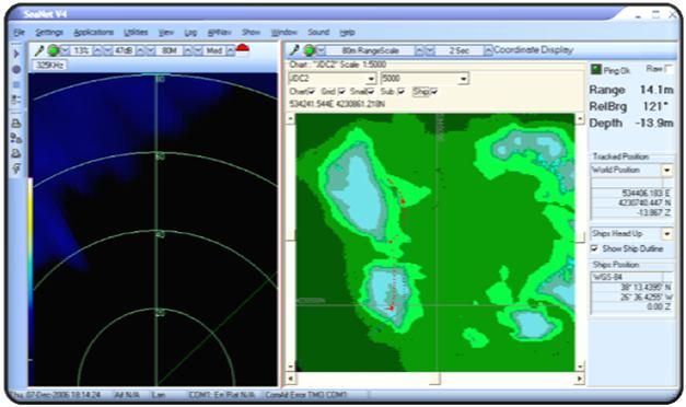 Multibeam Imaging Sonar ROV Side