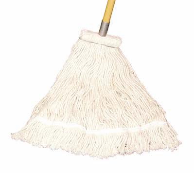 SSS Value Plus Wet Mops SSS Value Plus Cotton Sta-Flat Fantail Cut-End Wet Mop This 4-ply cotton, cut-end mop has a single tailband and a Sta-Flat fi xture. Not launderable.