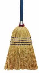 of a warehouse broom with a replaceable metal handle. Allowing you to reuse handles and maximize warehouse space. Our Attachable Warehouse Broom Head fi ts a universal 7/8th broom thread.