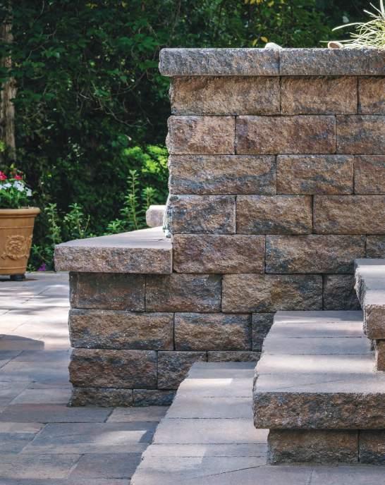 Strong and durable, yet easy to install, Belgard offers a versatile selection of retaining wall blocks to compliment your landscaping, patio or even
