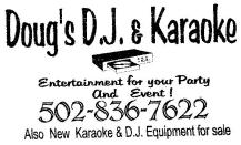 Music Center, MLR Video, Doug s DJ & Karaoke and