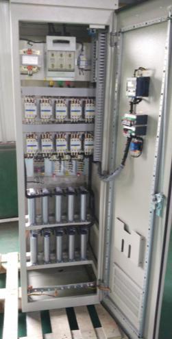compensation capacitor bank always guarantee the lowest input power for whole system; LV Compensation Reactor Cabinet Feature: IP22 Protection Level; Dry Type reactors are be used; Temperature