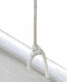 Allow space to remain between the washer and conduit. FA4482 Tek Screws with 102921 Neo-Bonded Washers Cord Conduit in Curtain Pocket Knot 14.