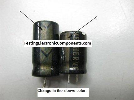 Many times a bulged capacitor can be tested good even using good meters but fail when under load.