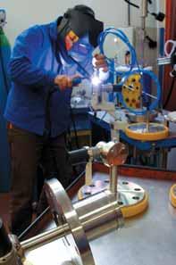 TIG welding : TIG (Tungsten Inert Gas) welding technology CAD Facilities : guarantees robust and