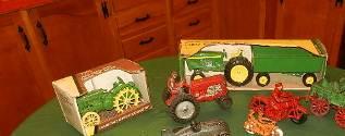 Guns Metal Doll House Games Toy Tractors