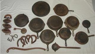 Wagner & Griswold Items Sad Irons, Cast