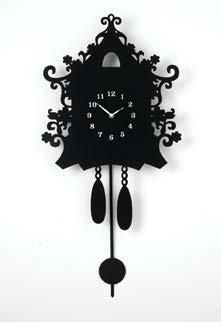 MW3143 Floral Pendulum Clock Height: 66.