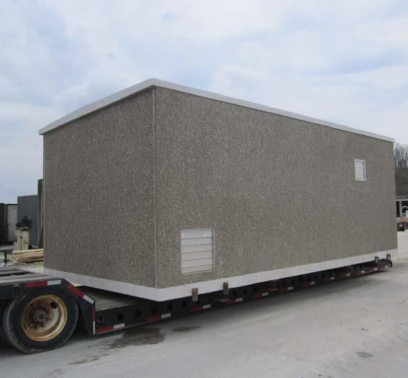 Buildings We make precast concrete equipment and storage