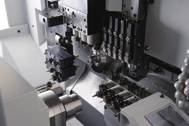 Stable, powerful, and highly productive with versatility of modular design With the current shift in manufacturing industry, the requirement is for variable-lot machining of a wide range of
