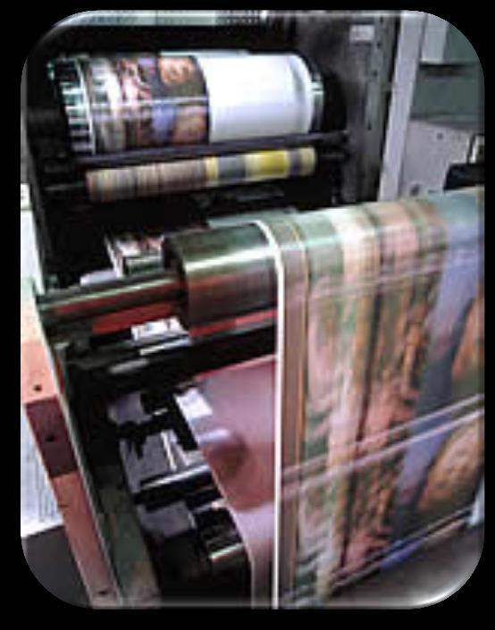 LO: TBAT describe the different printing methods (Grade C) PRINTING METHODS Graphic products can be printed in
