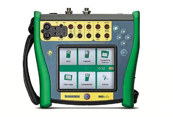 MC6-Ex: designed for use in extreme environments No other Ex-calibrator can outperform the MC6-Ex in terms of functionality and accuracy.