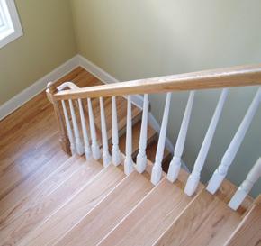 include stair parts, exterior doors, columns and re-finishing service.
