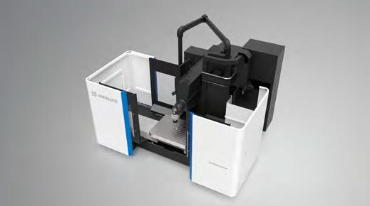 VERSATILITY HIGHLY CONFIGURABLE WORK STATION TA-D model includes an integrated rotary table aimed at general engineering and the mould and die industry.