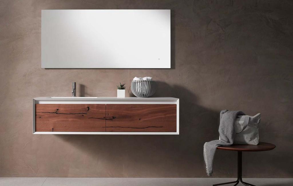 series 1400 mirror F51M2-1400, 51 collection vanity with integrated countertop