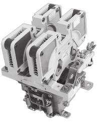 8 Multipole Contactors, Series S155 - S157 Contacts can be normally open (NO) or normally closed (NC).