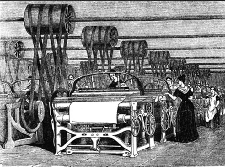 The Need for Steam Power Eventually, cheap textile production depended on the steam engine which burned coal to