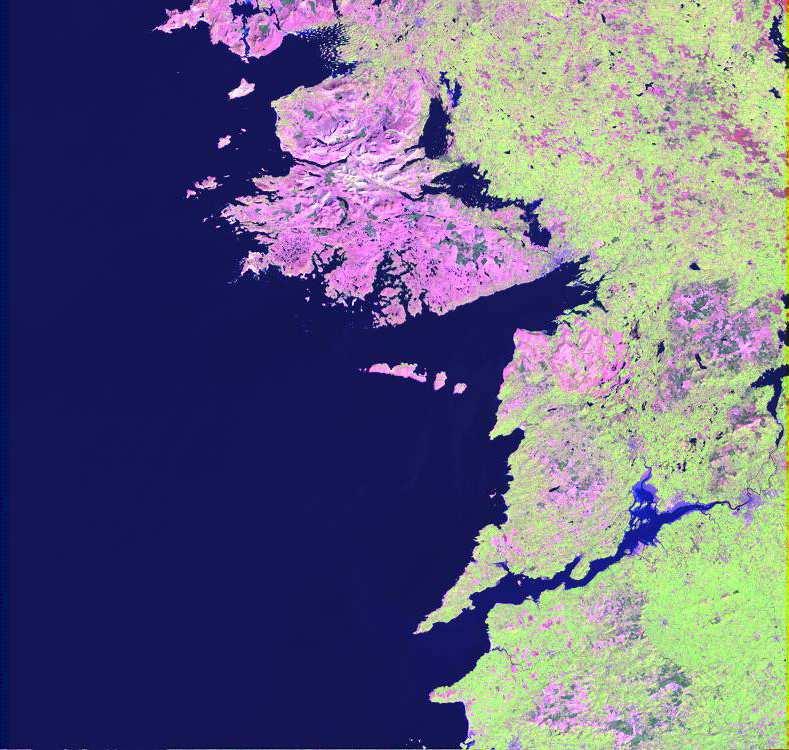 Landsat 7 ETM+ Low Resolution Data