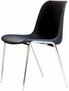 MEET Meeting Room Chair Black
