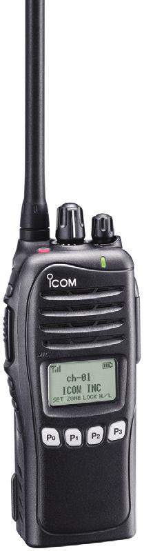 a daily basis, says Meadors. The compact size, paging capability, waterproofing and cost are the reasons why these Icom radios are still in use.