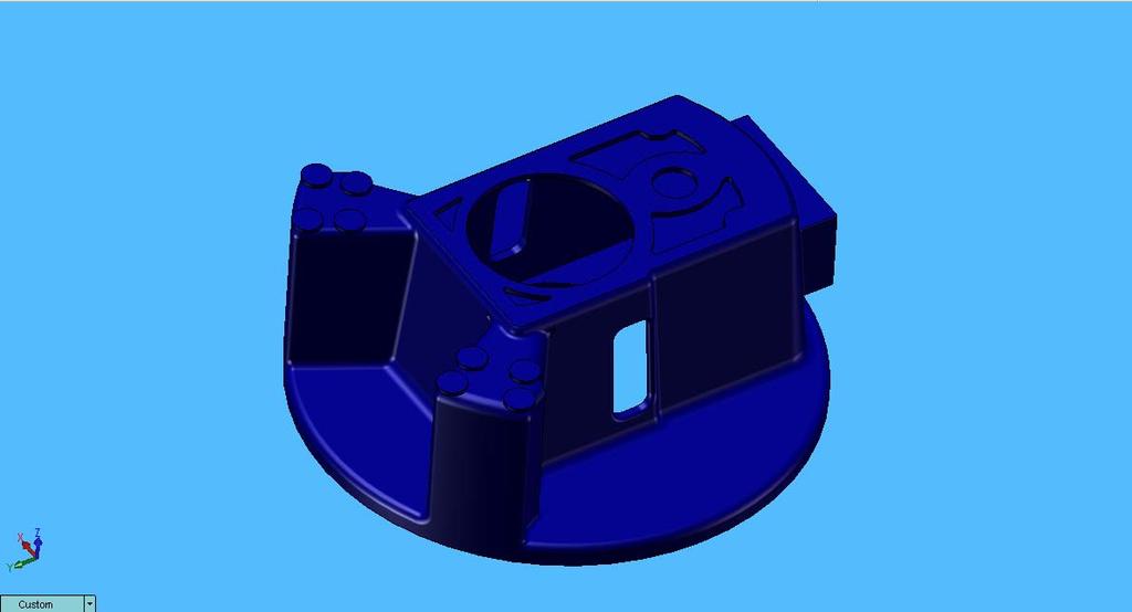 5.2: Case Study 2- An Automotive Clutch Housing The next example of analysis is the automotive clutch housing.