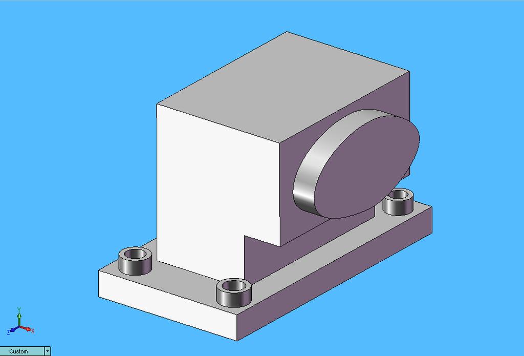 Figure 5.27: Modification 4-Changing the shape of locator extrusion 5.2.7.4.1 Time Measurements: Unloading process Step Time in seconds 1. Operation of clamps 9 secs (+30 secs tolerance) 2.