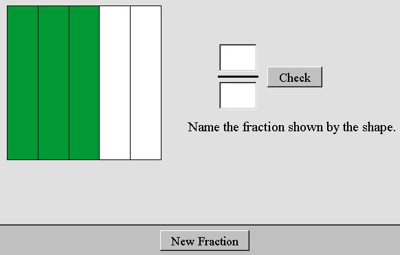 Internet links for more practice Slide / Fractions Naming