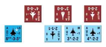 Next War: Korea ~ Advanced Game Living Rules 29 The Stand-off die rolls and DRMs are as follows: F-22 vs.
