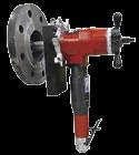 FF Flange Facer Now anyone can produce a lathe quality surface finish on flat, raised or recessed face flanges in