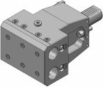 EMCO HYPERTURN 65 (DT/TT) 28.11.2017 Page 73 of 100 R6Z 370 I.D. TOOL HOLDER EXTRA LONG ø16mm - LEFT for I.D. machining with internal coolantsupply for boring bars ø16mm Inclusive EMCO adjustment plate no alignment necessary!