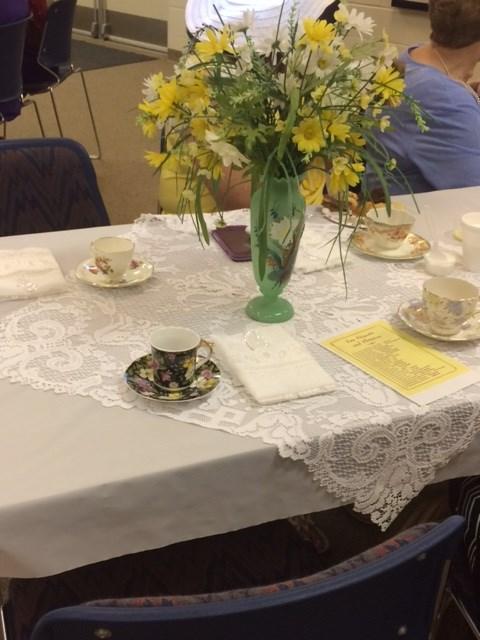 a success! Photo s from our High Tea in May.