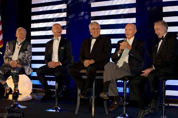 2017 Gala Buzz Aldrin (Apollo 11), Jeff Bezos (Founder of Amazon and Blue Origin), Michael
