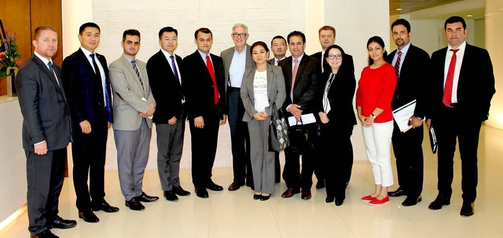 Fellows with Doug Conant, Chairman of the Kellogg Executive Leadership Institute Shoaib Rahim: The Rumsfeld Fellowship not only immensely