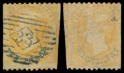 [Harry Lower's example - minor faults - sold for $748 at our auction of 12/5/2007] 300 Lot 286 286 F A 1867-70 Perf 11½-12½xRoulette 'TEN PENCE' in