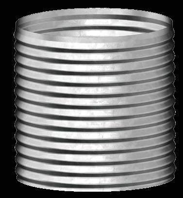 Round Meter Boxes Round Galvanized Cans
