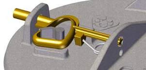 BRASS LOCK with